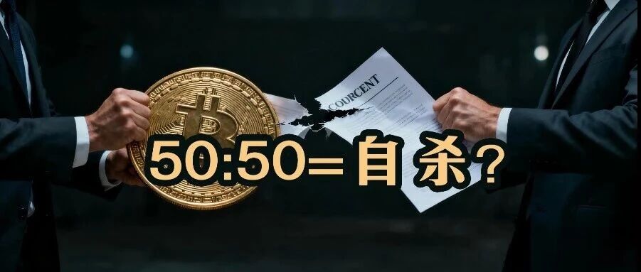 千万别搞“对半开”！50:50的股权结构，是所有企业最大的自杀行为